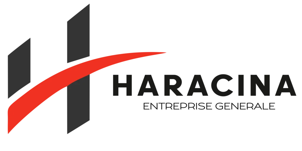 Logo de Haracina, société de construction active à Bruxelles et en Wallonie.